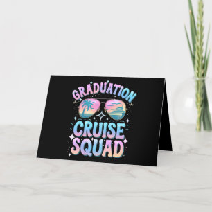 Studenten Cruise Squad Cruising Frakt Retro Tack Kort