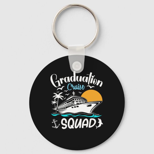 Studenten Cruise Squad Resa 2025 Squad Matching C Nyckelring (Framsida)