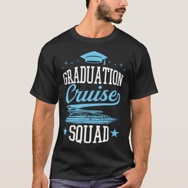 Studenten Cruise Squad Studenten Cruise Frakt Tri T Shirt (Framsida)