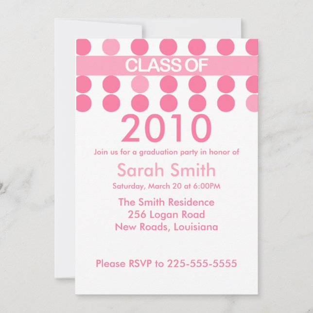 Studenten (de tio främsta vyerna) inbjudningar (Framsida)