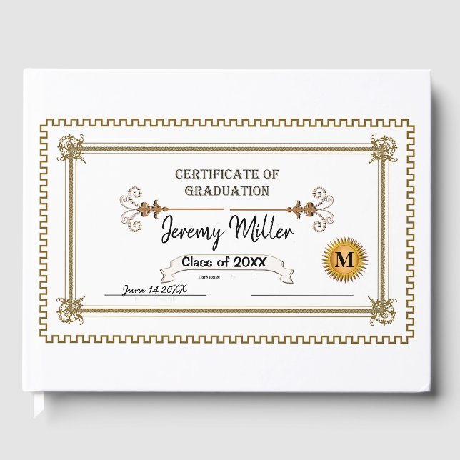 Studenten Diploma Gästböcker (Framsida)