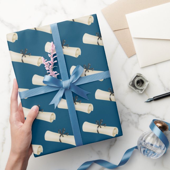 Studenten-diplomat med Bow Presentpapper (Gifting)