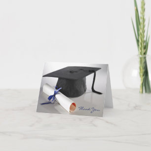Studenten-diplomatkort - tackkort för foto