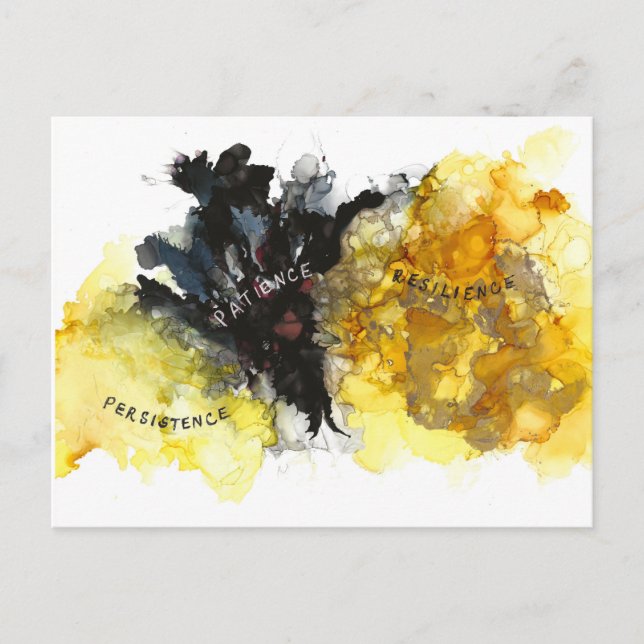 Studenten eller gruppinbjudan inbjudan vykort (Framsida)