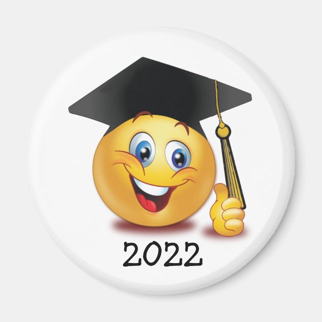 Studenten Emoji Magnet (Framsidan)
