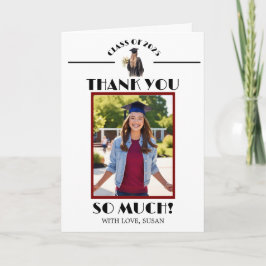 Studenten (Evergreen/Female) Tack Kort