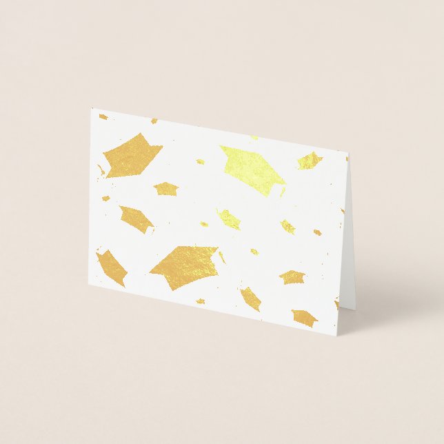 Studenten Firande Folierat Kort (Framsida)