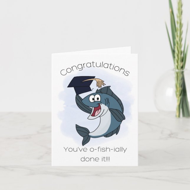 Studenten Fish Kort (Framsida)