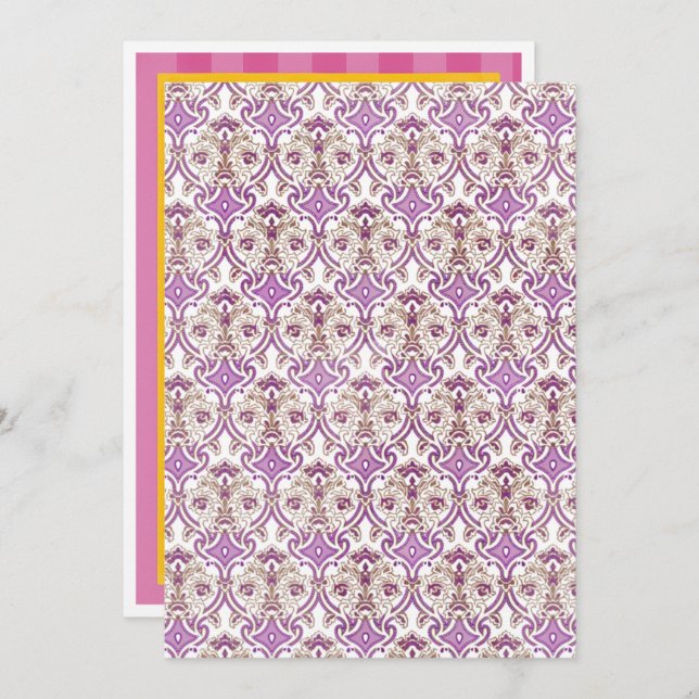 Studenten, födelsedags- och livsevenemang meddelande (Fram/baksida)