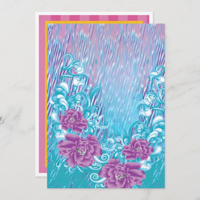 Studenten, födelsedagskort och Flytta Meddelande (Fram/baksida)