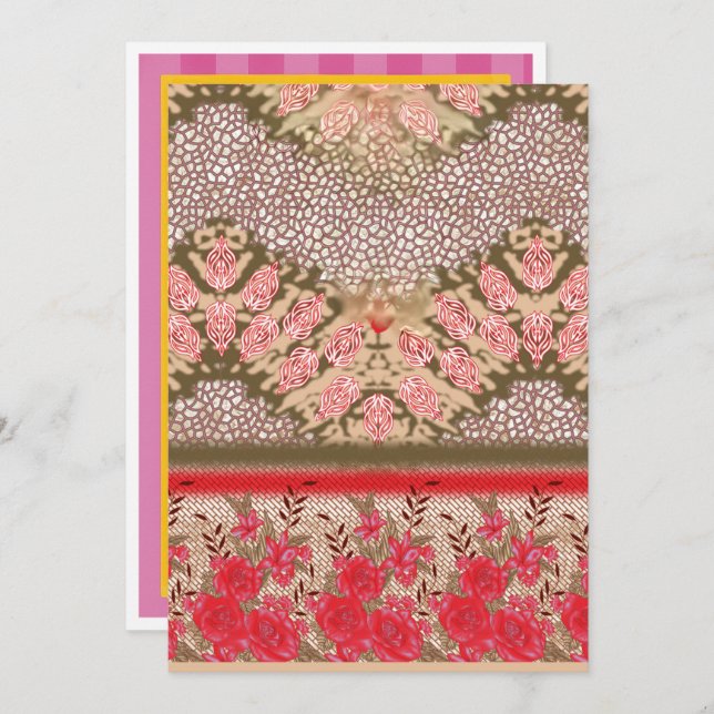 Studenten, födelsedagskort och Helgdag Meddelande (Fram/baksida)