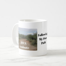 Studenten följer det egna Väg-ökningsspåret Studen Kaffemugg