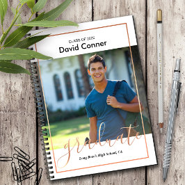 Studenten-foto-anteckningsbok | Klass 2025 Anteckningsbok