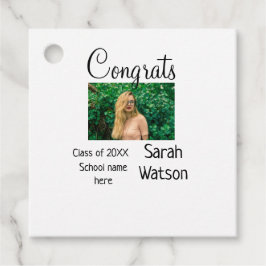 studenten-foto enkelt klassiskt lägga till klassår gåvor etiketter