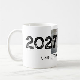 studenten-foto enkelt klassiskt lägga till klassår kaffemugg
