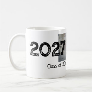 studenten-foto enkelt klassiskt lägga till klassår kaffemugg