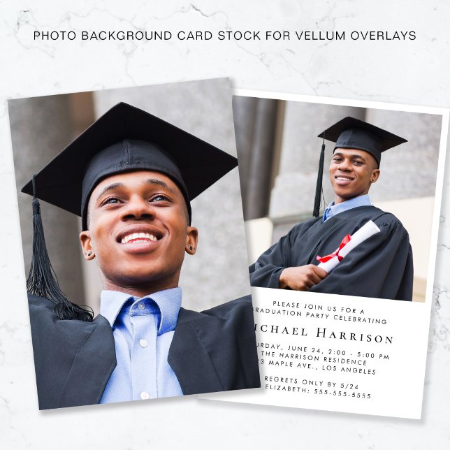 Studenten-fotobakgrund för cellövertäckning inbjudningar (Skapare uppladdad)