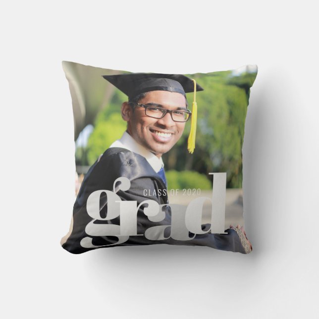 Studenten fotoklass 2020 Student Kudde (Framsida)