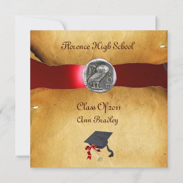 STUDENTEN FOTOMALL SILVER UGGLA INBJUDNINGAR (Framsida)