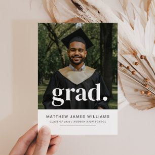 Studenten fotomeddelande inbjudningar