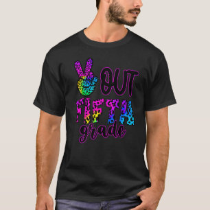 Studenten Fredstecken ut femte Klass Tie Dye Leo T Shirt