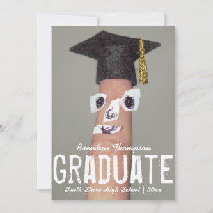 Studenten Funny Grad Cap Tecknad 2023 Student Meddelande