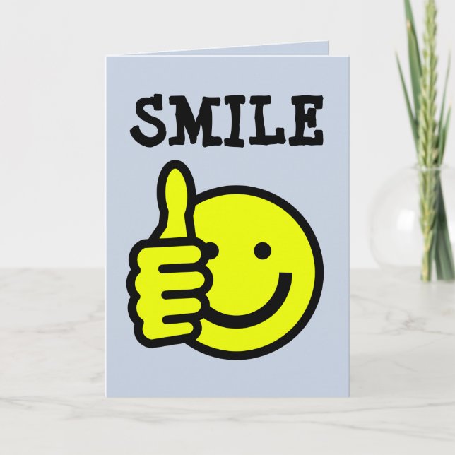 STUDENTEN FUNNY SMILE GRATULERAR CARDS KORT (Framsida)