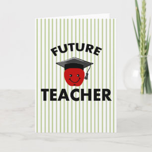 Studenten Future Teacher Kort