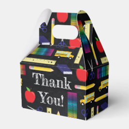 Studenten Gable för lärarutbildning Chalkboard Presentaskar