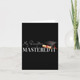 Studenten gav min dotter förödelse! kort