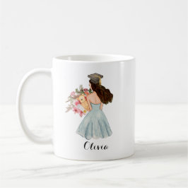Studenten-gåva till bästa vän kaffemugg
