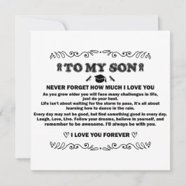 Studenten-gåvor för Son 2024 inspirationslyftor Inbjudningar