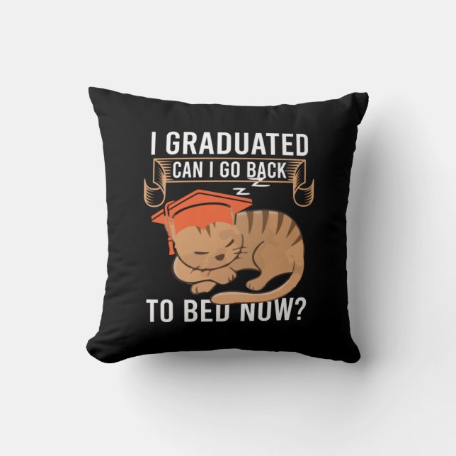 Studenten Gift | Jag kan gå tillbaka om jag har st Kudde (Framsida)