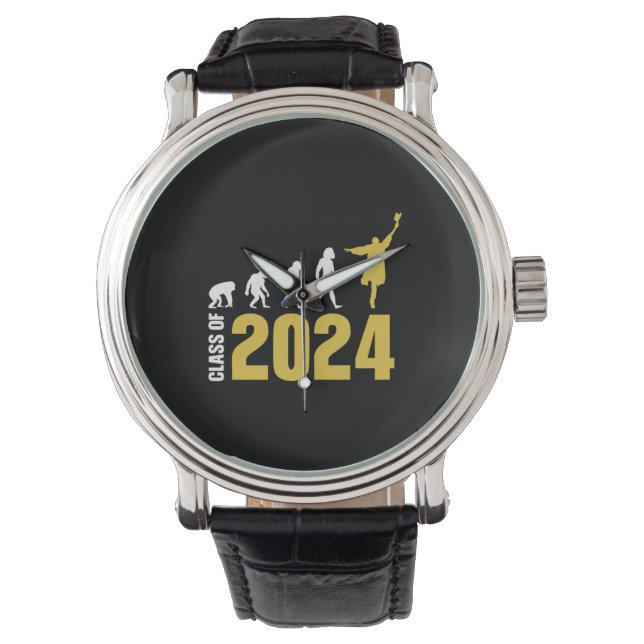 Studenten Gift | Klass 2024 Armbandsur (Framsida)