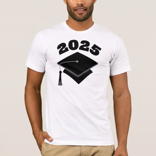 Studenten Gift-klass 2025 T-shirt (Framsida)