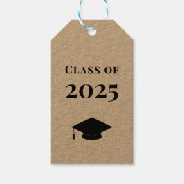 Studenten Gift Märkre, klass 2025 Märkre, Kraft Presentetikett