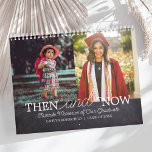 Studenten Gift Photo Collage Memories Kalender<br><div class="desc">Gratulera till den fantastiska färden i student på gymnasiet med vår Photo Calendar (Dag och nu minnesdag) i Studenten, en unik och uppriktig hyllning till deras prestationer. Den här noggrant utarbetade kalendern innehåller en uppsättning sidor, varje designad för att visa den omformande tidens gång. Med sidfotomallar kan du enkelt jämföra...</div>