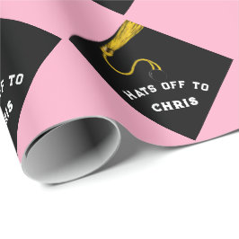 Studenten Gift Rosa Presentpapper