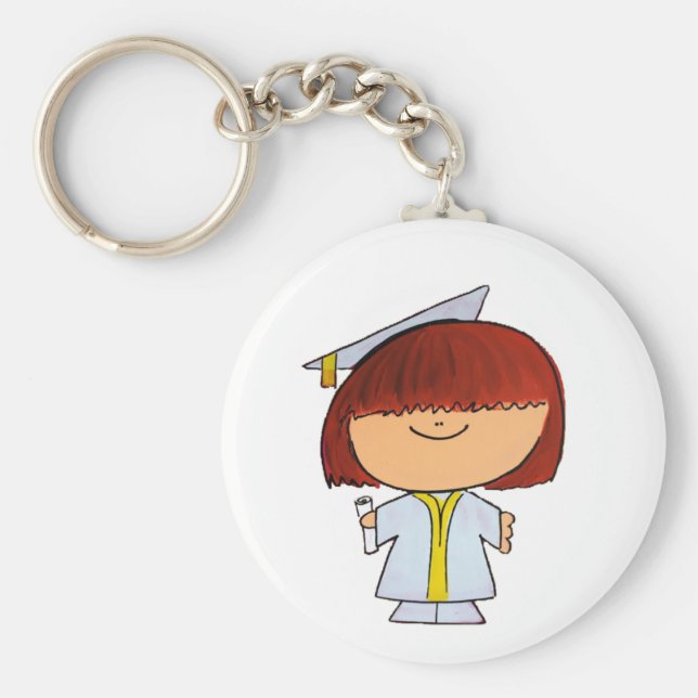 Studenten Girl Nyckelring (Framsidan)