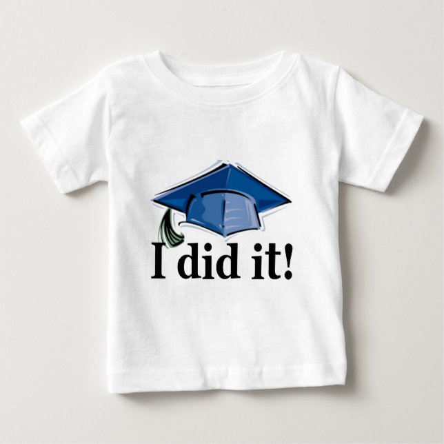 Studenten gjorde jag den! t shirt (Framsida)