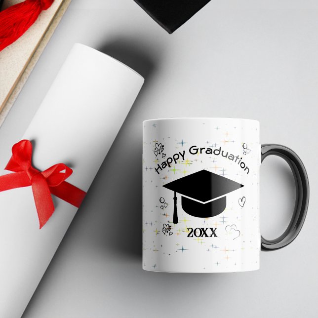Studenten Grad Cap Coffee Mugg (Skapare uppladdad)