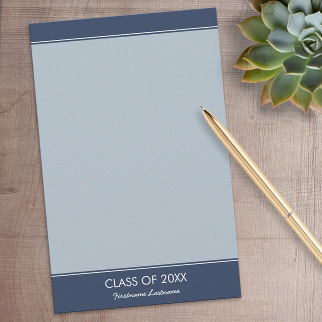 Studenten - Gräns i basflottan med klass Brevpapper (Personalized Stationery)