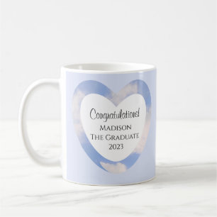 Studenten Grattis Light Blå himmel Kaffemugg
