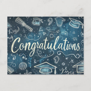 Studenten Grattis vykort