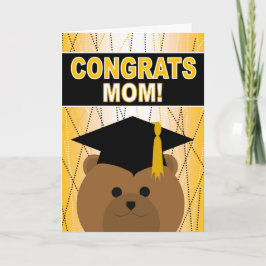 Studenten Grattisar Mamma/Mor Kort