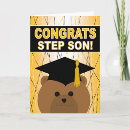 Studenten Grattiss for Step Son Kort