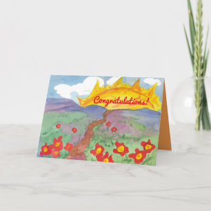 Studenten Grattiss Sunshine Horizon Kort