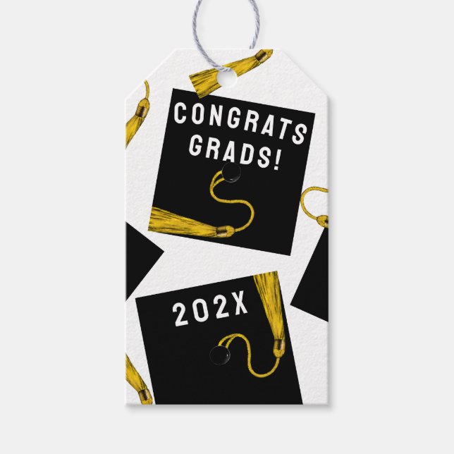 Studenten Gratulerar 2025 Presentetikett (Framsidan)