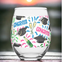 Studenten Gratulerar champagnekonfetti färgad