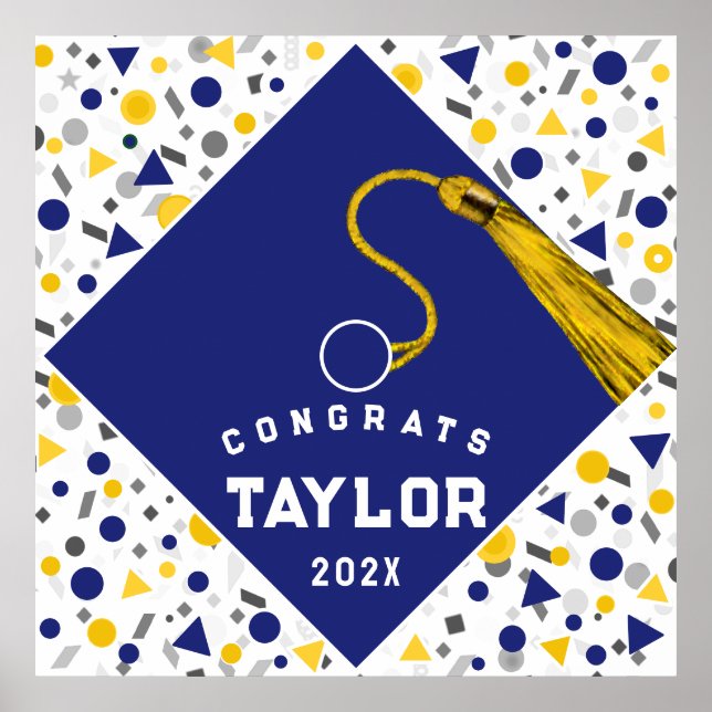 Studenten Gratulerar Poster (Framsidan)